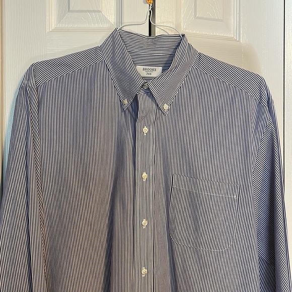Brooks Brothers 346 long sleeve button down shirt size 16.5-34 - Picture 2 of 7